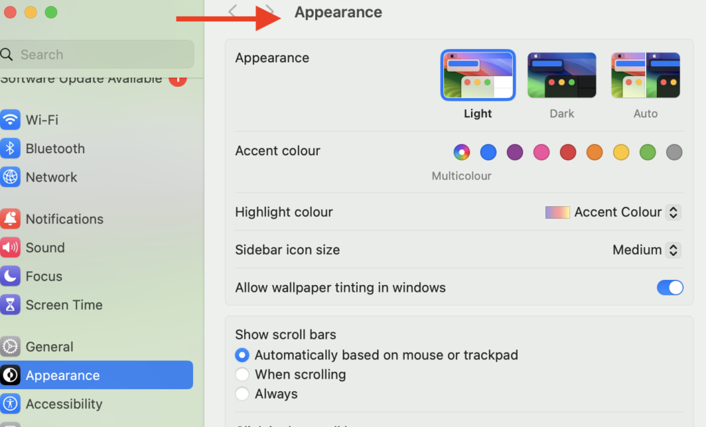 How To Fix macOS Sonoma Menu Bar Not Dark 2 Screenshot 2024 03 12 at 11.53.56 AM